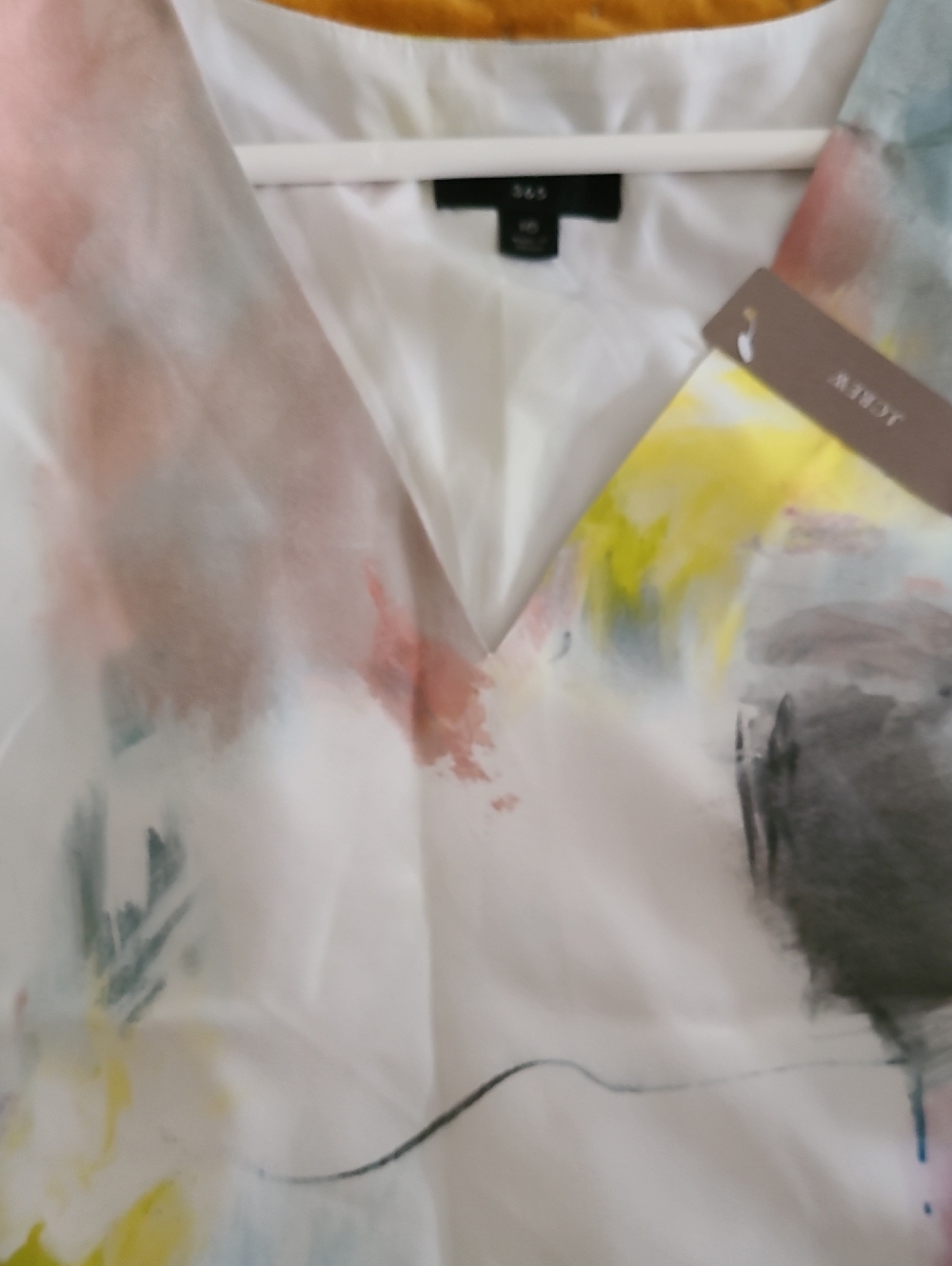 J. Crew 365 Watercolor Silk Dress